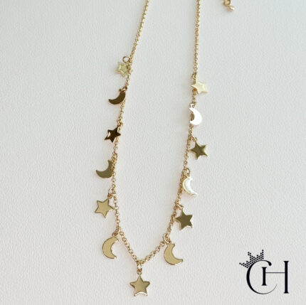 stars and moons chain